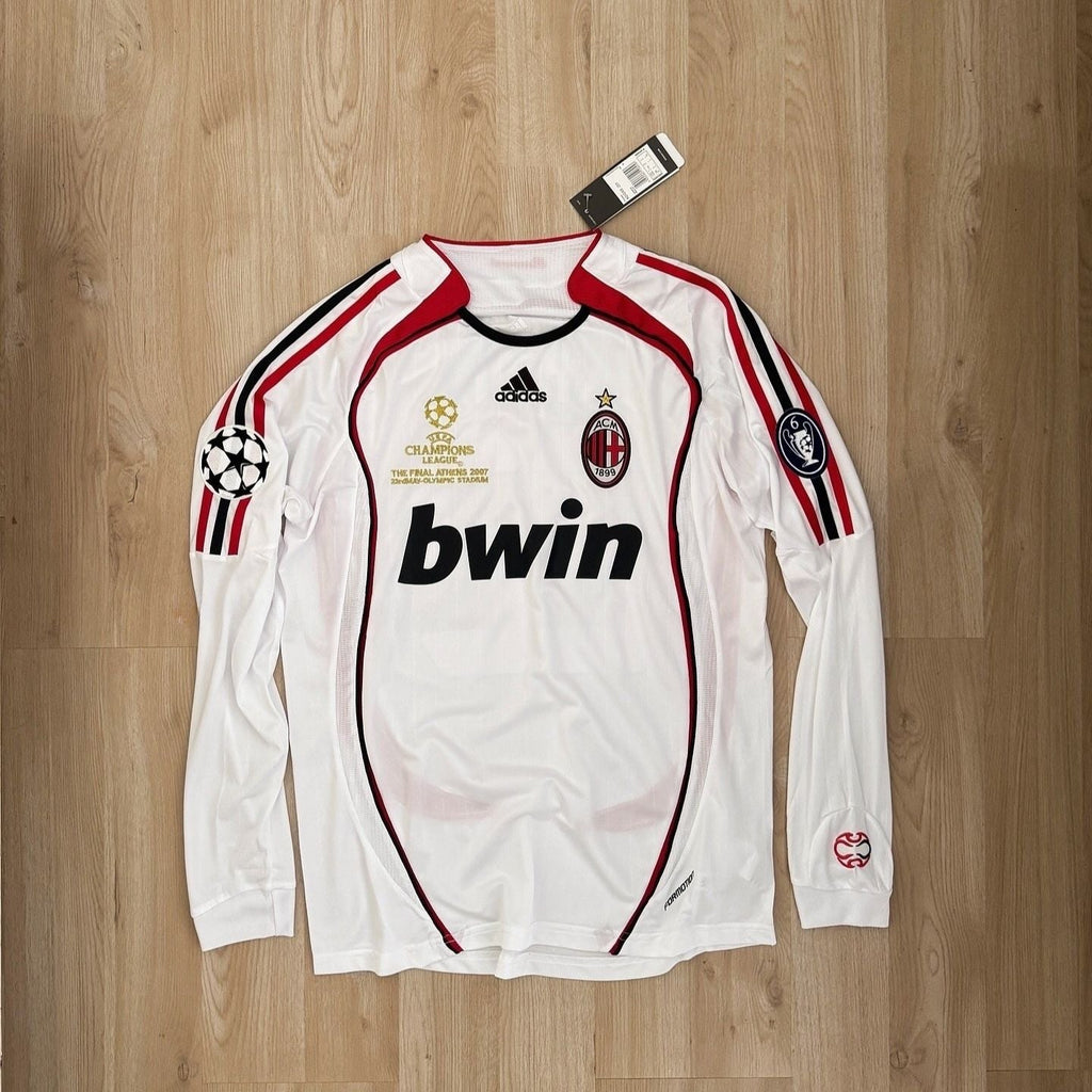 AC Milan 2006/07 Kaká #22 Away Jersey – Long Sleeve – Champions League Final Athens 2007