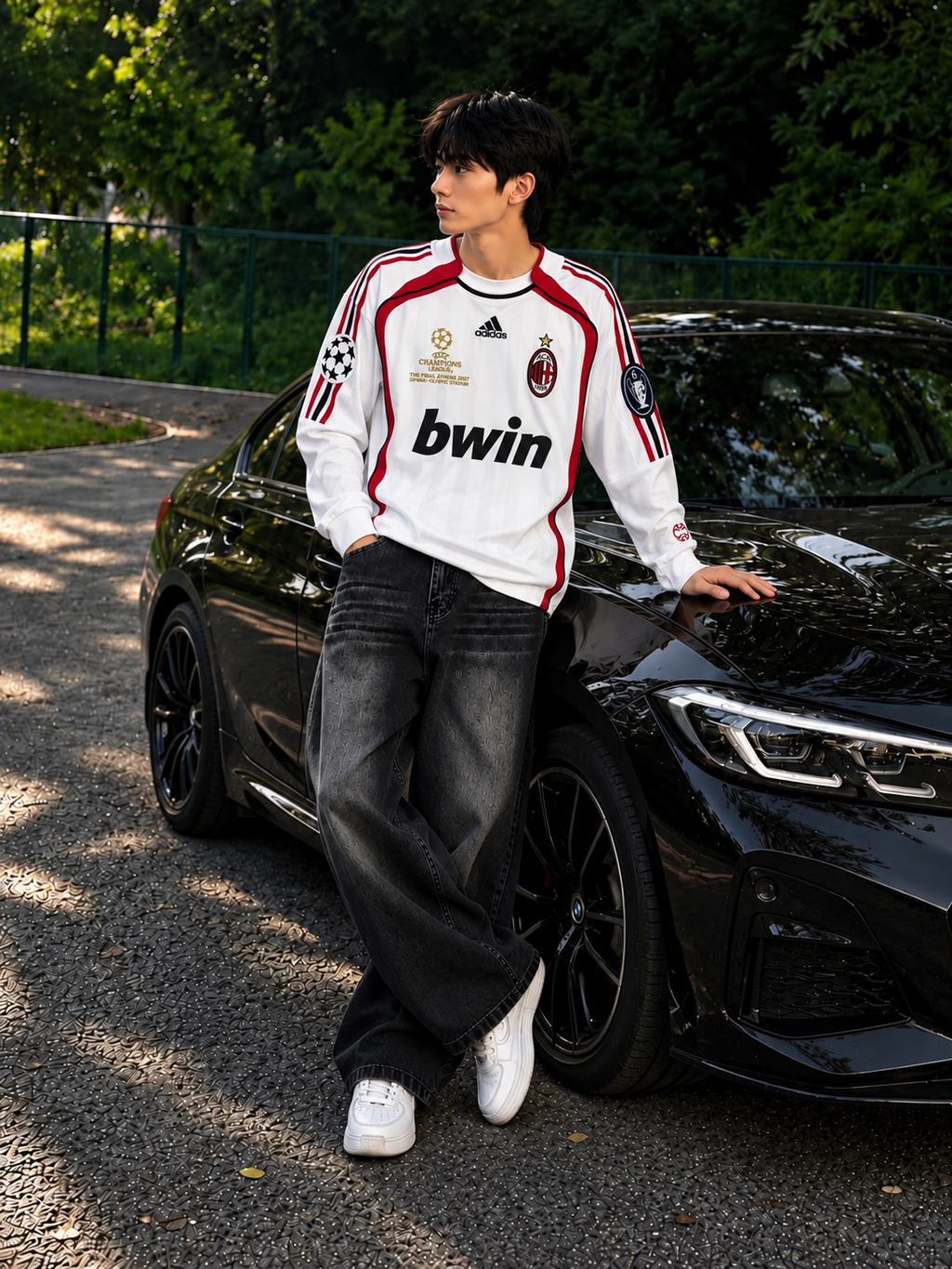 AC Milan 2006/07 Kaká #22 Away Jersey – Long Sleeve – Champions League Final Athens 2007