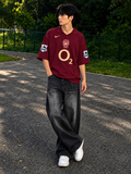 Arsenal 2005/06 Thierry Henry #14 Home Jersey – Highbury Burgundy Retro Shirt