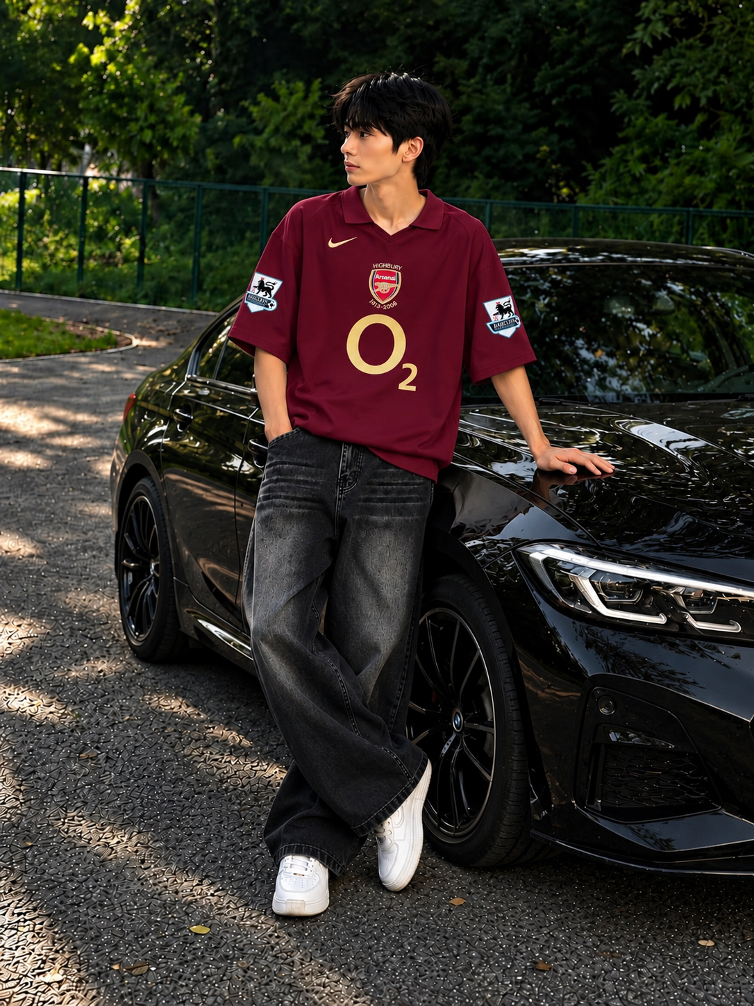 Arsenal 2005/06 Thierry Henry #14 Home Jersey – Highbury Burgundy Retro Shirt